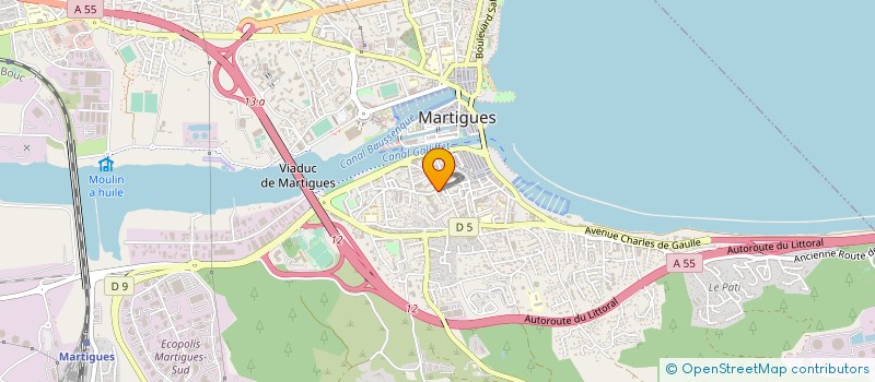 localisation de l'entreprise MADAME MARIE CAROLE GHIRARDI à MARTIGUES