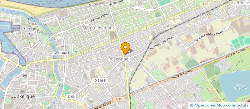 localisation de l'entreprise MADAME MARIE CAROLE MARTINE FLOURY à DUNKERQUE