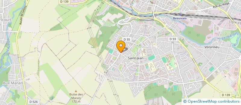 localisation de l'entreprise MADAME MARIE-CAROLINE BARBIER  ALLONNE