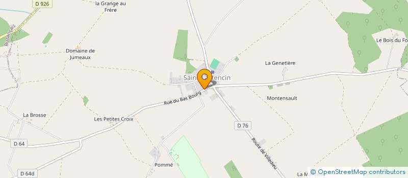 localisation de l'entreprise MADAME MARIE-CAROLINE BARON à SAINT-LACTENCIN