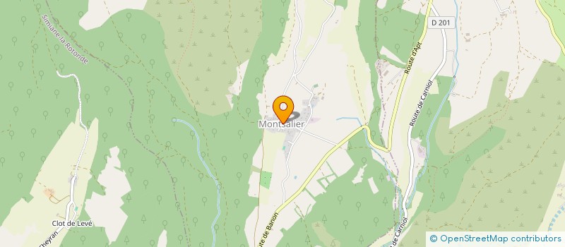 localisation de l'entreprise MADAME MARIE-CAROLINE BENOITON  MONTSALIER