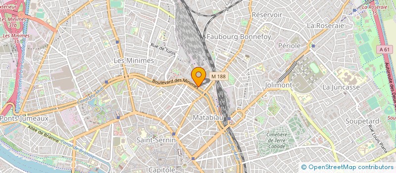 localisation de l'entreprise MADAME MARIE-CAROLINE BLANC à TOULOUSE