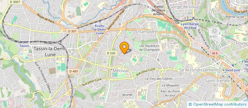 localisation de l'entreprise MADAME MARIE CAROLINE CAPOZZI à LYON