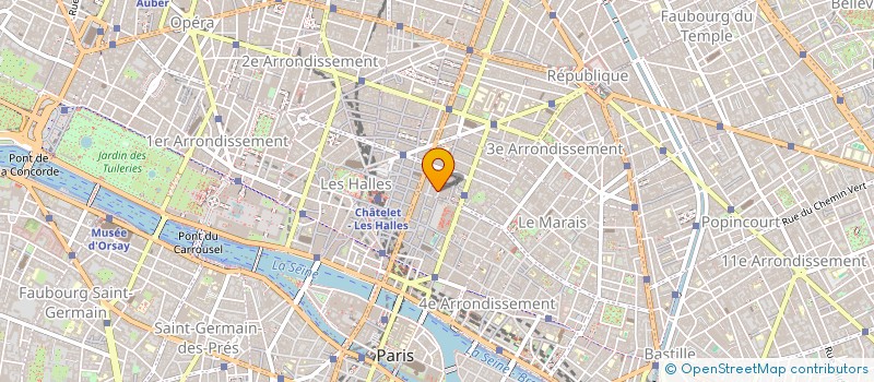 localisation de l'entreprise MADAME MARIE-CAROLINE CARMAGNOL  PARIS