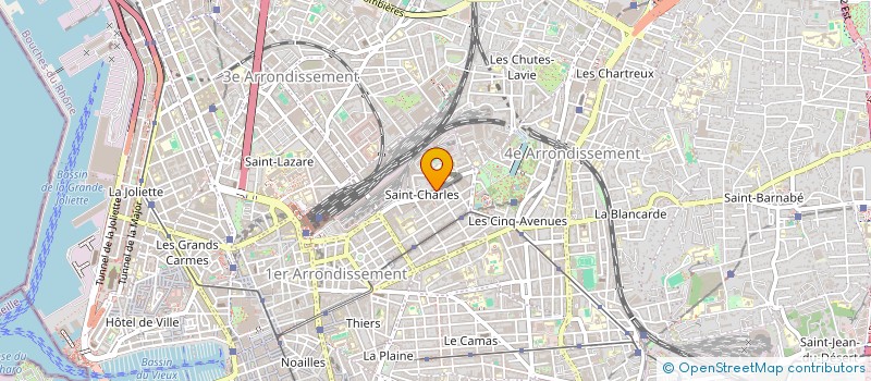 localisation de l'entreprise MADAME MARIE-CAROLINE CUBY à MARSEILLE