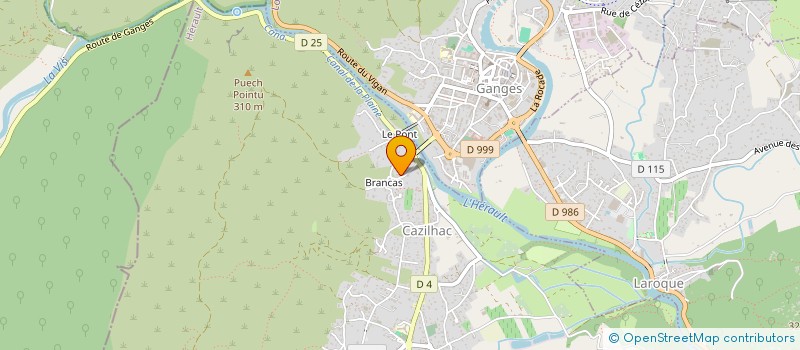 localisation de l'entreprise MADAME MARIE-CAROLINE DUBOIS  CAZILHAC