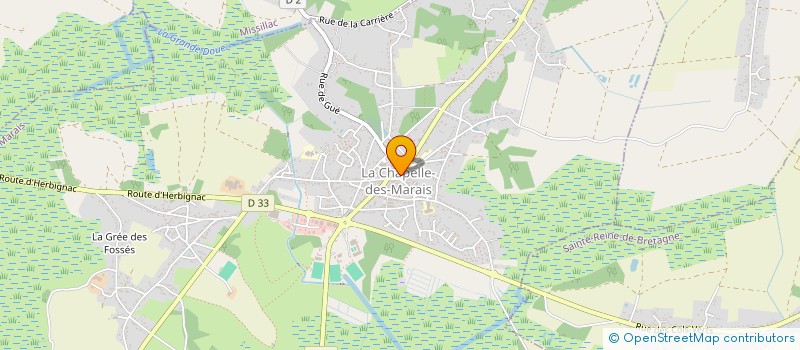 localisation de l'entreprise MADAME MARIE CAROLINE GUELLOUMA  LA CHAPELLE-DES-MARAIS