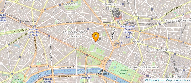 localisation de l'entreprise MADAME MARIE CAROLINE LAFOND  PARIS