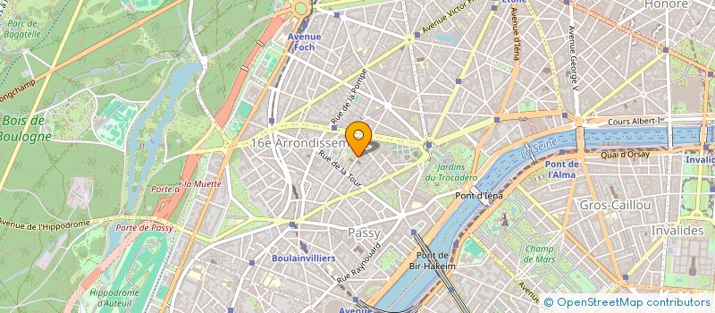 localisation de l'entreprise MADAME MARIE-CAROLINE LAFONT  PARIS