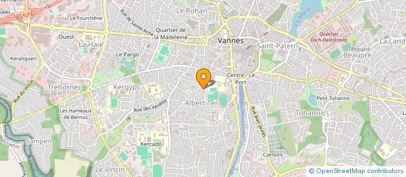 localisation de l'entreprise MADAME MARIE-CAROLINE LALLEMAND à VANNES