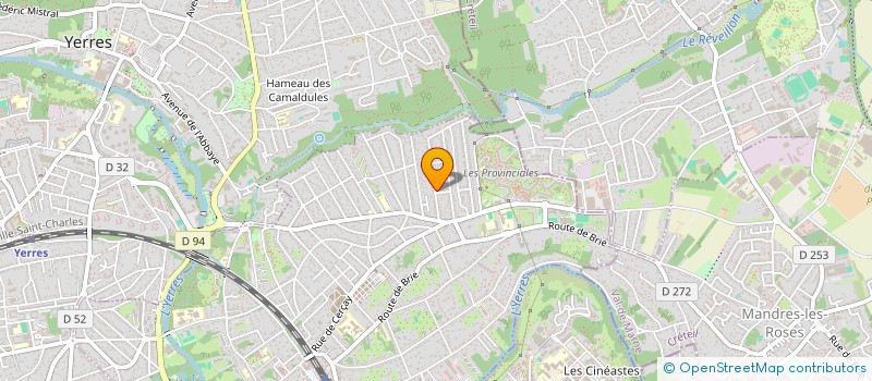 localisation de l'entreprise MADAME MARIE-CAROLINE RICHARD  BRUNOY