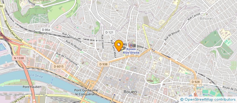 localisation de l'entreprise MADAME MARIE CARON  ROUEN