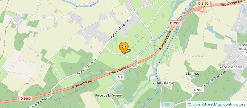 localisation de l'entreprise MADAME MARIE CARON à SAINT-MAURICE-SUR-FESSARD