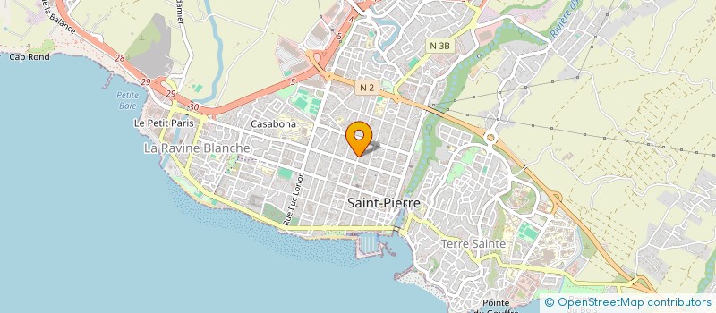 localisation de l'entreprise MADAME MARIE CAROUPIN  SAINT-PIERRE