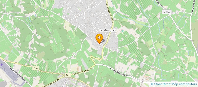 localisation de l'entreprise MADAME MARIE CARRARA  MAZAN