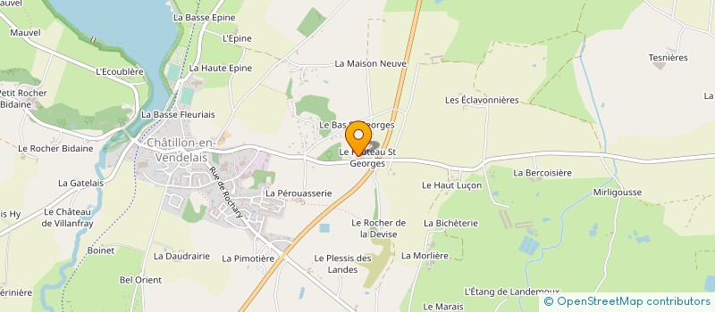 localisation de l'entreprise MADAME MARIE CARRE  CHATILLON-EN-VENDELAIS