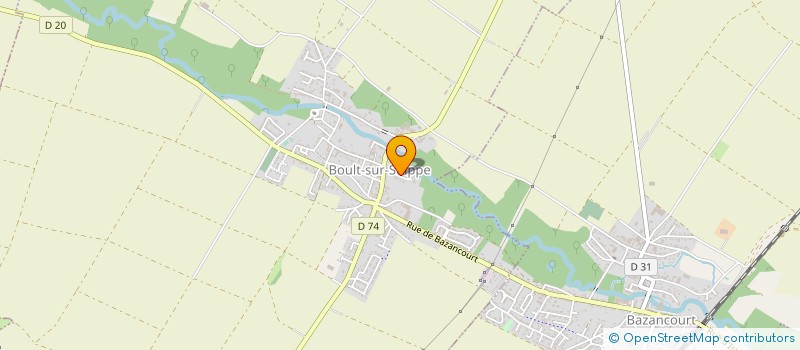 localisation de l'entreprise MADAME MARIE CARRE  BOULT-SUR-SUIPPE