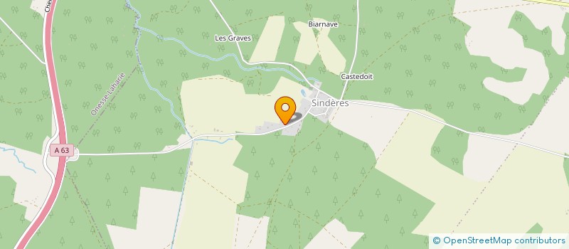 localisation de l'entreprise MADAME MARIE CARRERE  MORCENX-LA-NOUVELLE