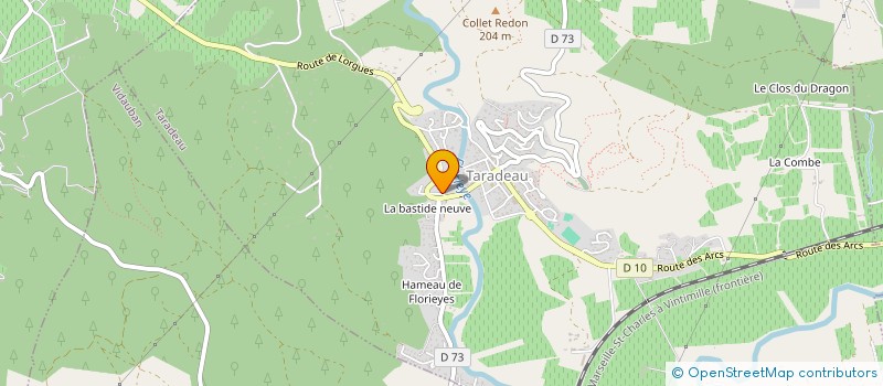 localisation de l'entreprise MADAME MARIE CARRIO  TARADEAU