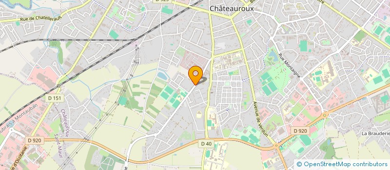 localisation de l'entreprise MADAME MARIE CARROT à CHATEAUROUX