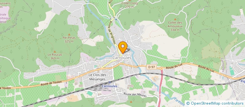 localisation de l'entreprise MADAME MARIE CARTIER  CARNOULES