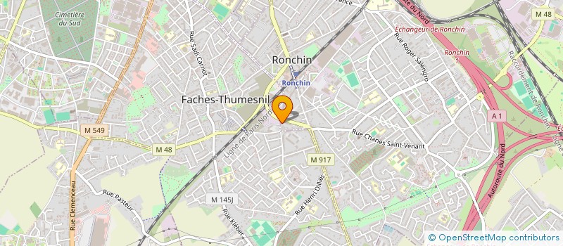 localisation de l'entreprise MADAME MARIE CARTON  RONCHIN