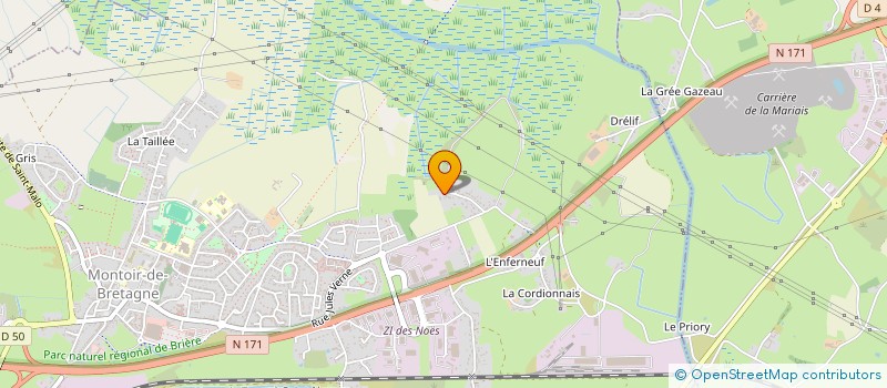 localisation de l'entreprise MADAME MARIE CARTRY  MONTOIR-DE-BRETAGNE