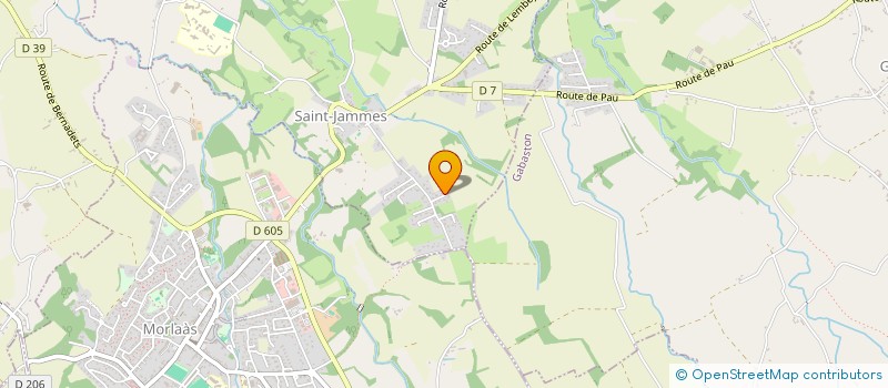 localisation de l'entreprise MADAME MARIE CARVALHO  SAINT-JAMMES