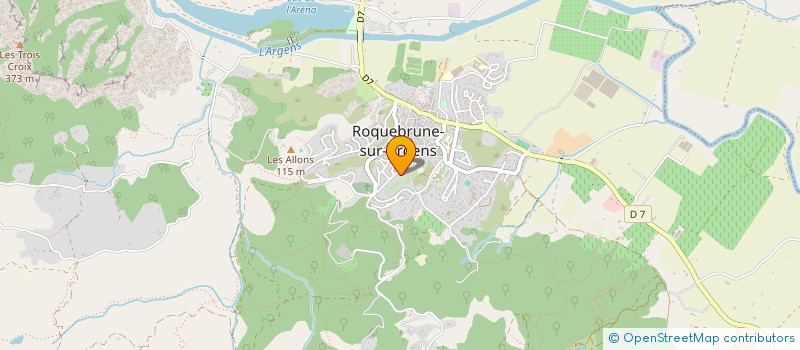 localisation de l'entreprise MADAME MARIE CASABIANCA  LE LUC