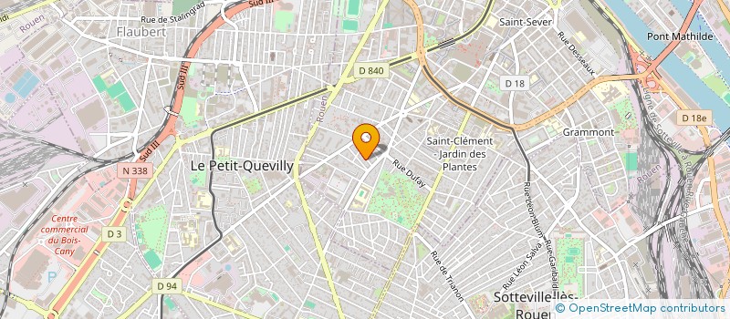 localisation de l'entreprise MADAME MARIE CASIER à ROUEN