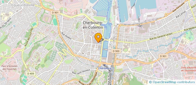 localisation de l'entreprise MADAME MARIE CASIER  CHERBOURG-EN-COTENTIN