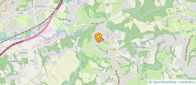 localisation de l'entreprise MADAME MARIE CASIMIR  ARBONNE