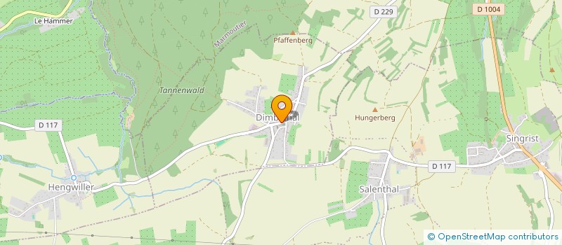 localisation de l'entreprise MADAME MARIE CASPAR  KLEINGFT