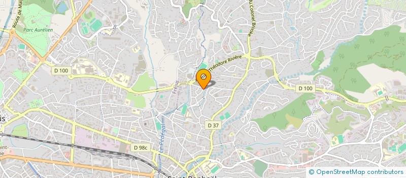 localisation de l'entreprise MADAME MARIE CASTAGNO  SAINT-RAPHAEL