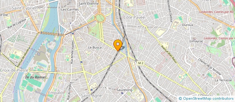 localisation de l'entreprise MADAME MARIE CASTAGNOL à TOULOUSE