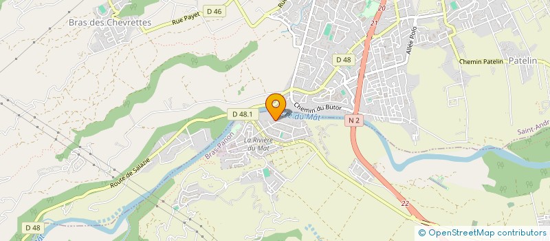 localisation de l'entreprise MADAME MARIE CATAPOULE  BRAS-PANON