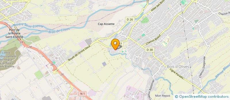 localisation de l'entreprise MADAME MARIE CATAYE  SAINT-PIERRE