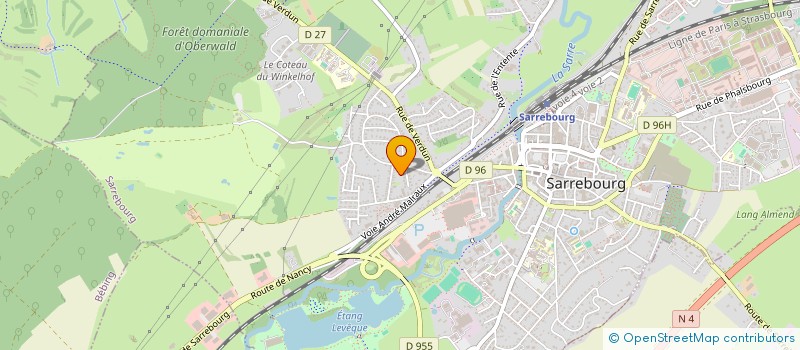 localisation de l'entreprise MADAME MARIE CATHERINE ANSCHLING à SARREBOURG
