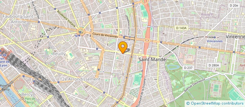 localisation de l'entreprise MADAME MARIE-CATHERINE BOUGEROL  PARIS