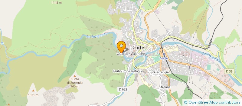 localisation de l'entreprise MADAME MARIE CATHERINE CASANOVA à CORTE