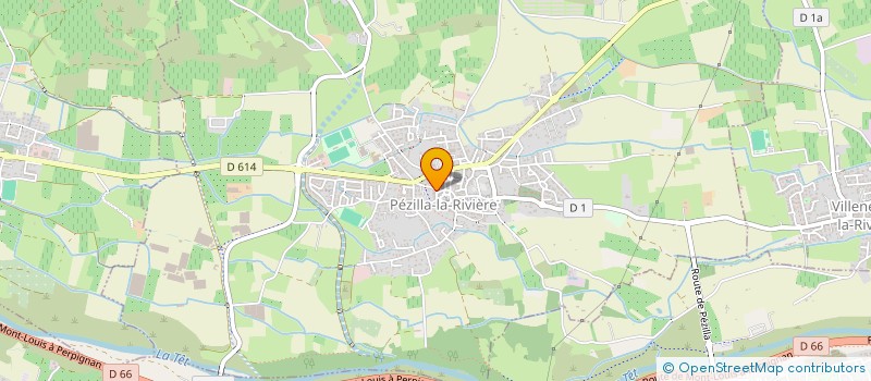 localisation de l'entreprise MADAME MARIE CATHERINE GRAD  PEZILLA-LA-RIVIERE