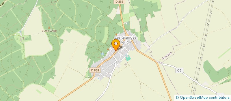 localisation de l'entreprise MADAME MARIE-CATHERINE LIEBRECHT à LES GRANGES-LE-ROI