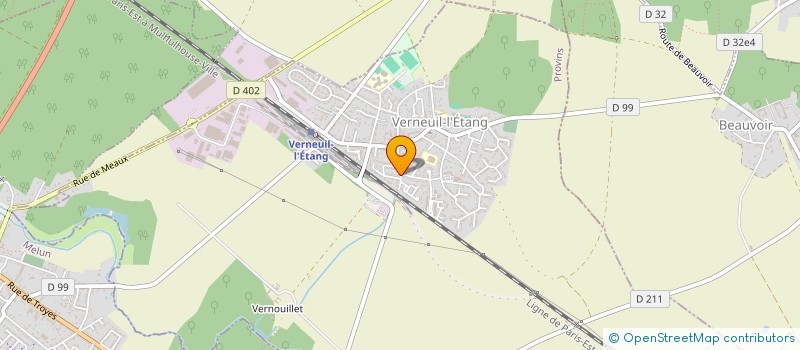 localisation de l'entreprise MADAME MARIE-CATHERINE MASSELIN  CHAUMES-EN-BRIE