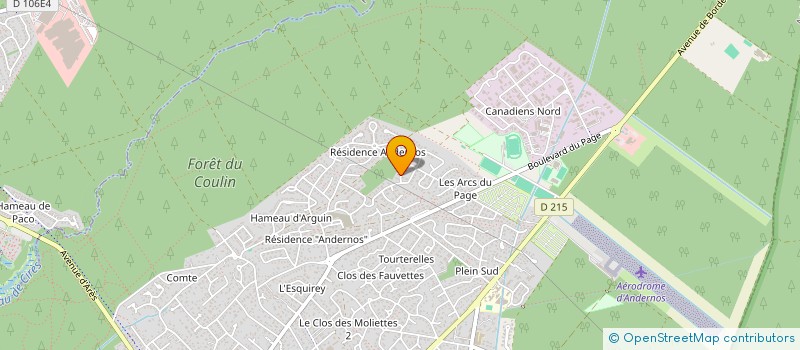 localisation de l'entreprise MADAME MARIE CATHERINE MORELLEC à ANDERNOS-LES-BAINS