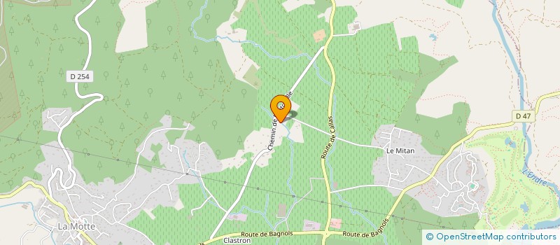 localisation de l'entreprise MADAME MARIE CATHERINE PLANTAIN à LA MOTTE