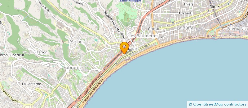 localisation de l'entreprise MADAME MARIE-CATHERINE SCHUTZ à NICE