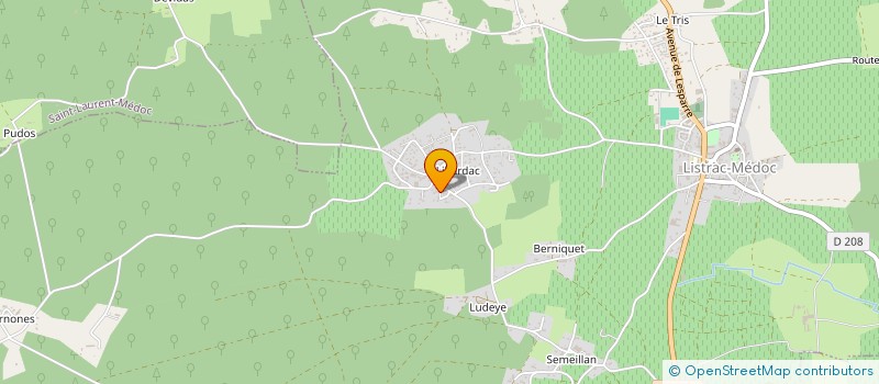 localisation de l'entreprise MADAME MARIE-CATHERINE SERVY  CASTELNAU-DE-MEDOC