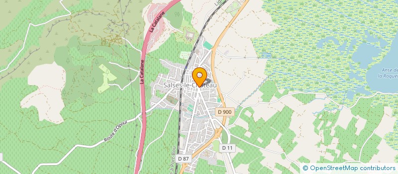 localisation de l'entreprise MADAME MARIE-CATHERINE SIMON  SALSES-LE-CHATEAU