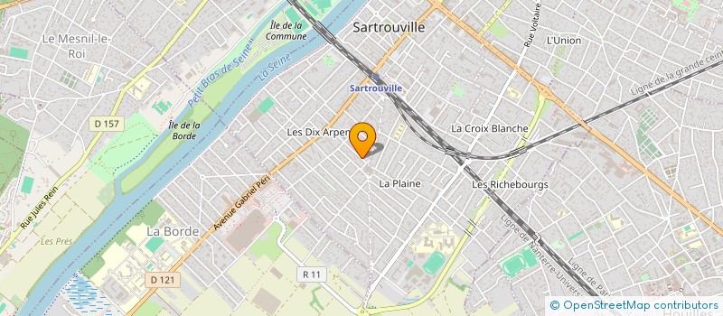 localisation de l'entreprise MADAME MARIE-CATHERINE SURANITI à SARTROUVILLE