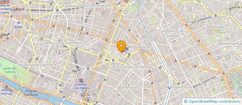 localisation de l'entreprise MADAME MARIE CATTEAU  PARIS